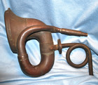 Vintage Antique Brass Rubes Car Automotive Horn Brass Era With Screen