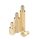 Male - Female M3 Brass Hex Standoff Screw Spacer Pillar Brass Hex Support Pillar