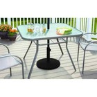 Mainstays 22 Lbs Black Round Powder Coated Resin Patio Umbrella Base