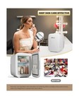 Beichen Mini Fridge  upgrade   Small Fridge Rapid Cooling 4 Liter 6 Cans Skin   