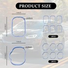 6pcs Upper Intake Manifold Gasket And 6pcs Lower Intake Manifold Gasket Set