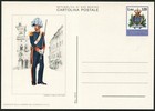 San Marino Military Parade Uniforms Stationery Postal Card Collection Mint