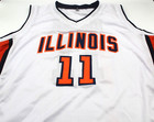 Dee Brown Signed Illinois Fighting Illini Custom Basketball Jersey W jsa Coa  1