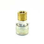Schrader - Twist Lock Quick Coupler Air Hose Connector Fittings 1 4 Npt Plug