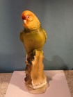  Vintage 1960s Hand Painted Ceramic Bird Figurine Made In Japan 11 Inches 