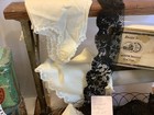 2935    antique Ancient Laces   Trims Salvage Remnants Primitive Historic Lot  1