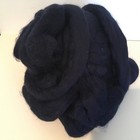 6 6 Oz  Navy Blue Merino Wool Roving For Spinning  Felting  Needle Felting