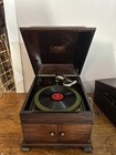 Antique Victor Talking Machine Victrola Vv-ix Table Top Phonograph 1920 Works