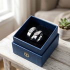 Heart Design Couple Rings Matching Promise Rings For Him And Her Jewelry