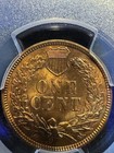 1889 1c Indian Head Pcgs Genuine Au Details