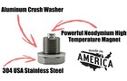 Stainless Steel Engine Oil Drain Plug With Magnet Royal Enfield Motorcycle