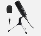 Condenser Usb Gaming Microphone Streaming Podcasting Recording For Mac   Windows