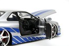 Toys Fast   Furious Brian   s 2002 Nissan Skyline R34 Die-cast Car  1 24 Scale    