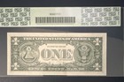 Pcgs Currency 1969d  1 Federal Reserve Note Error Ink Smear Face Fr 1907-e 58ppq