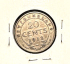Canada Newfoundland 1912 Twenty Cent Km 17 Vf
