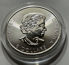 2017 Canada 1 5 Oz  9999 Fine Silver  8 Grizzly Bear Bu Royal Canadian Mint