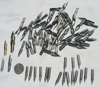 Vtg 90 Metal Calligraphy Fountain Ink Dip Pen Nibs Mix Lot Esterbrook Shirley