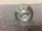 Vintage Large Clear Glass Ball Decanter Bottle Stopper
