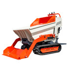 1102lbs 6 5hp Epa Engine Rubber Track Dumper With Self-loading Shovel Capacity
