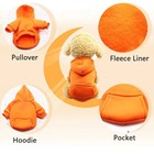 Winter Small Dog Hoodie  Warm Pet Coat Puppy Clothes For Small Medium Large Dogs
