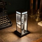 Retro British Style Mini Telephone Booth Night Light For Bedroom   Home Decor Us