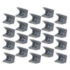 New 20pcs Replacement For Fecon Cubit Reversible Knife Teeth Us