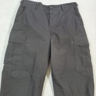 Tru Spec Pants Mens Medium Regular Black Cargo Ripstop Utility Military Tactical