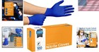 Large Nitrile Examination Gloves - Non-sterile  Durable  Food Safe - Latex Free