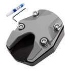 Motorcycle Bikes Kickstand Extender Foot Side Stand Extension Pad Support Plate