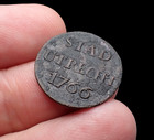 A Dutch  duit  From The Province Of Utrecht 1766 - Coin From The Netherlands 