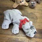 Lot Of 3 Vintage Pound Puppies Kitten Newborn Stuffed Animal Plush 8  Tonka 1985
