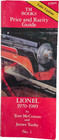 Vtg Tm Lionel Train Price Rarity Guide Book Lot Postwar 1945-1969 1970-1992 Fake