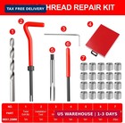 Helicoil Metric Thread Repair Insert Kit  M8x1 25mm Rethreading   Thread Repair