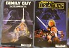 Blockbuster Video   8 Movie Rental Backer Cards   Family Guy   Star Wars Parody