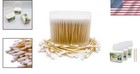 Eco-conscious 900pcs Bamboo Cotton Swabs - Soft  Safe   Versatile Cleaning Aid