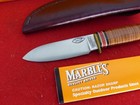 Marbles Gladstone Usa Sport 2001 Loveless Leather aluminum Fixed Blade Knife