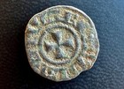 Crusaders  Latin Kingdom Of Jerusalem  Baldwin Iii Bi Denier 1143-1163