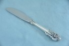 Wallace Grande Baroque Sterling 6-1 4  Modern Blade Butter Spreader No Monogram