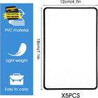 5pcs Full Page Magnifying Glass For Reading  3x Lightweight Flat Optical Fresnel