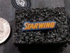 Nintendo Starfox Starwing Snes Launch Promo Pin Badge 1993 Europe Rare Vintage