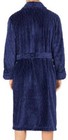 Tommy Bahama Men s Plush Robe With Pockets Navy Wavey