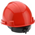 Pro-safe 4-point Suspension Hard Hat  Ratchet  Class E g  Ansi Type I  Red