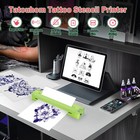 Tatouhom P19 Tattoo Stencil Printer Wireless Thermal Tattoo Transfer Machine Kit