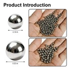 500 Pcs 4mm 304 Stainless Steel Paint Mixing Balls - Small Metal Ball Agitator