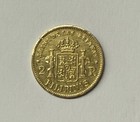 1861 Spanish Philippines Gold 2 Pesos Fine 