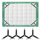 4bed Sheet Fasteners Adjustable Elastic Suspenders Straps Mattress Covers Clips
