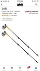 Leki Cross Trail 3 Ta Trekking Poles 90-125cm Hiking Backpacking New