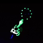 4  Glass Water Pipe Luminous Tortoise Protable Smoking Spoon Tobacco Herb Bowl