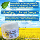 Urban Releaf Lemon Balm Zinc Oxide Blister Relief Salve  Cold Sore Shingles Pox