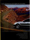 1999 Acura Tl Luxury   Performance Winding Mountain Road Jet Vintage Print Ad